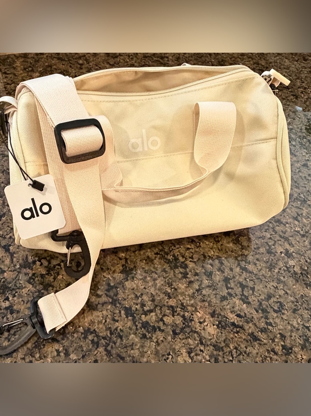 ALO Yoga Canvas Mini Barrel Duffle